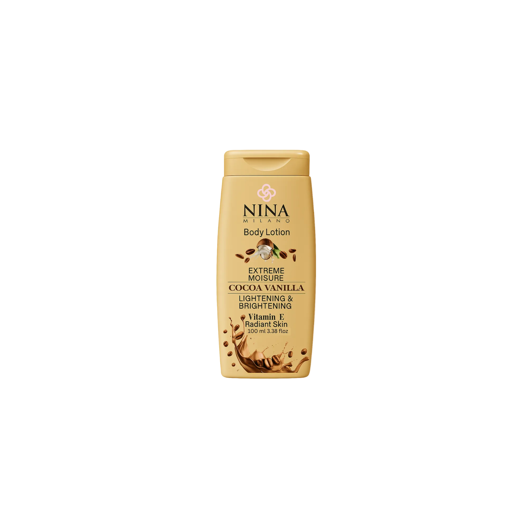 NINA MILANO® cocoa Vanilla  Lotion – Intensely Nourishing
