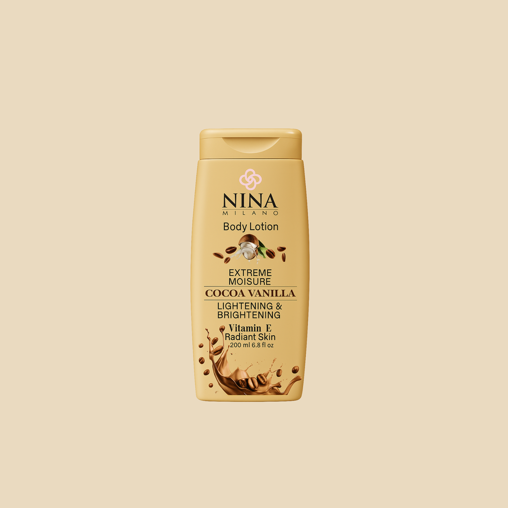 NINA MILANO® cocoa Vanilla  Lotion – Intensely Nourishing