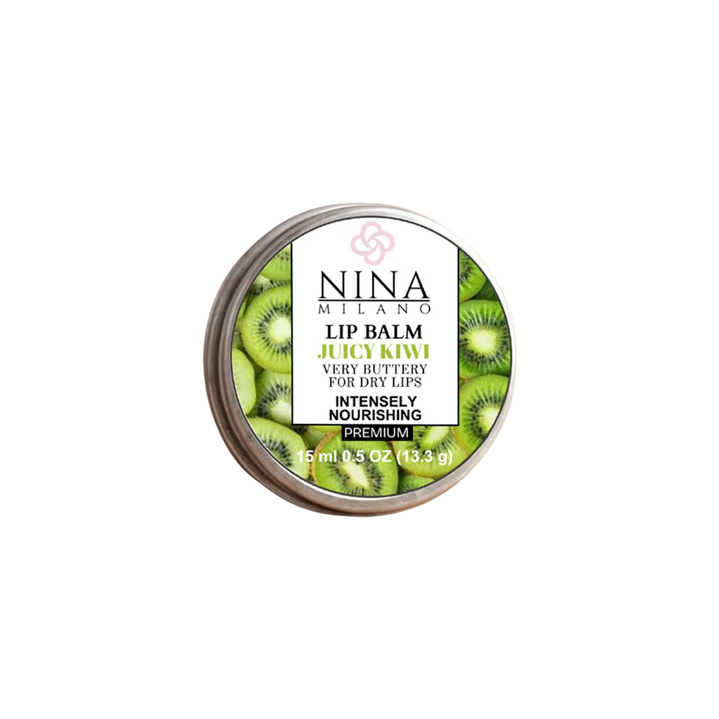 NINA MILANO® Juicy Kiwi Lip Balm – Intensely Nourishing- 15 ml