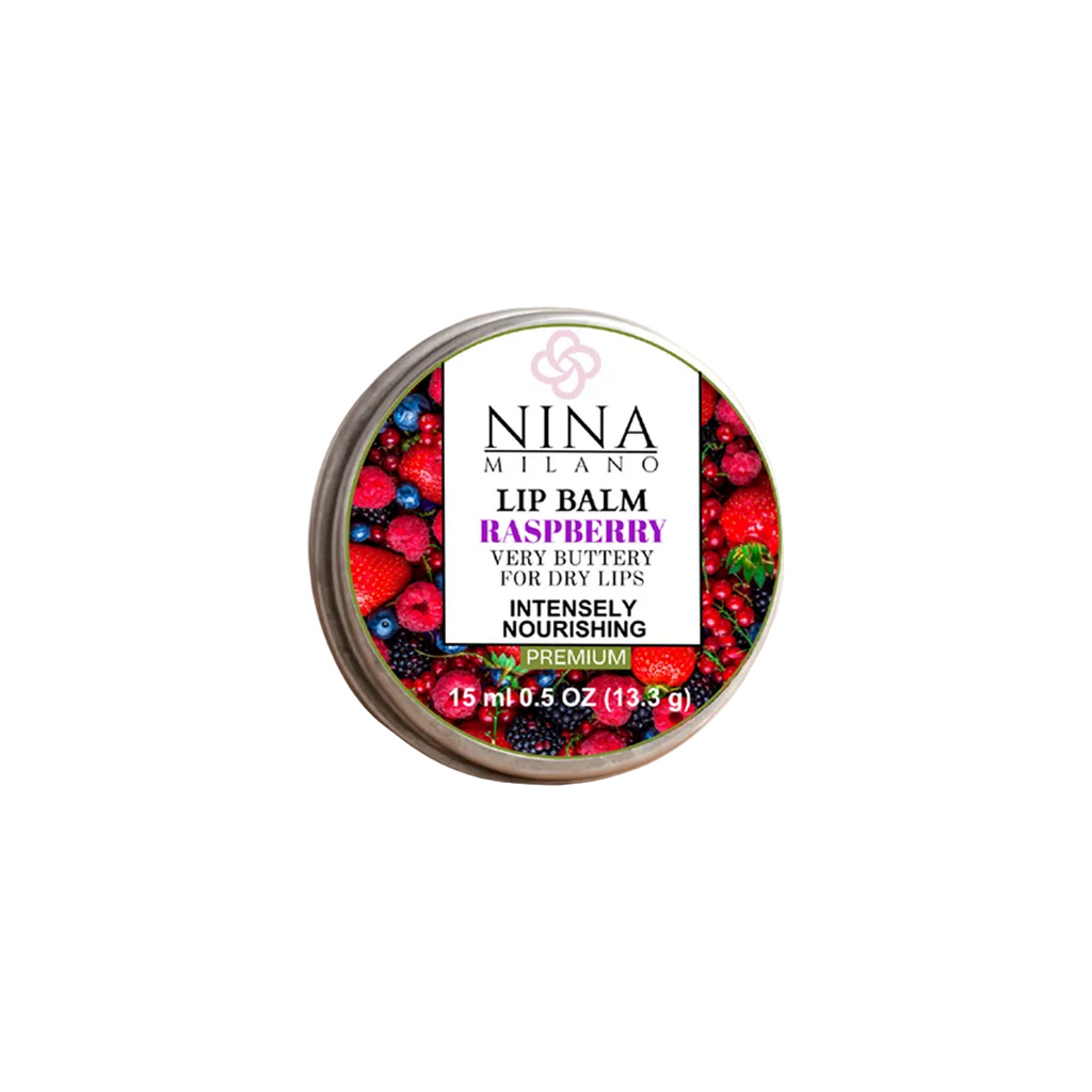 NINA MILANO® Intense Nourishing Raspberry Lip Balm| 15 ml