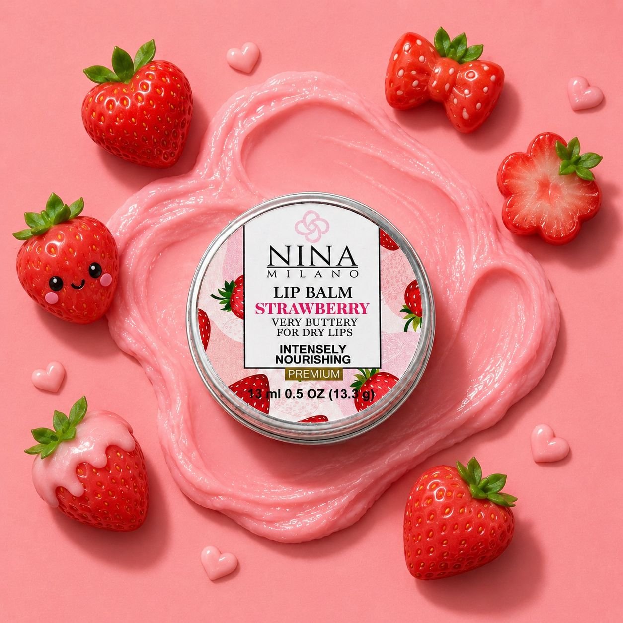 IMG_8005 Nina Milano Lip Balm Strawberry - Image 1