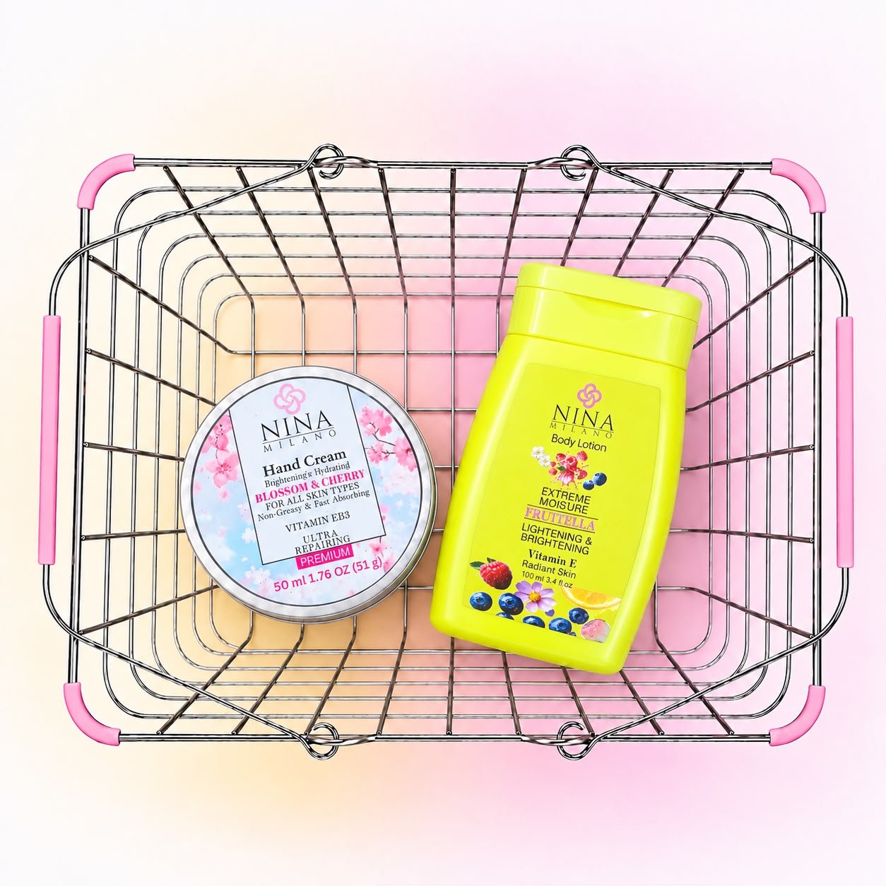 Fruitella Lotion + Blossom & Cherry Hand Cream